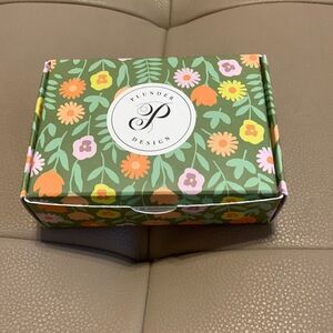 Plunder faux Pearl pierced earrings made to 'climb' the ear appearing to be many